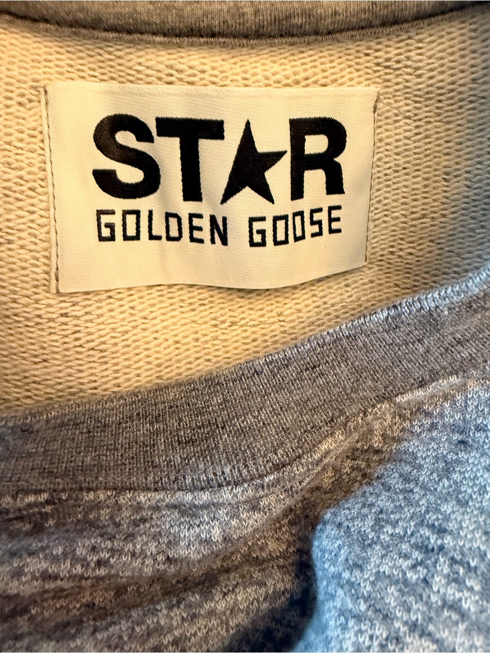 GOLDEN GOOSE ATHENA STAR SWEATSHIRT - GRAY MELANGE/GOLD
STAR Size Small - Picture 6 of 15